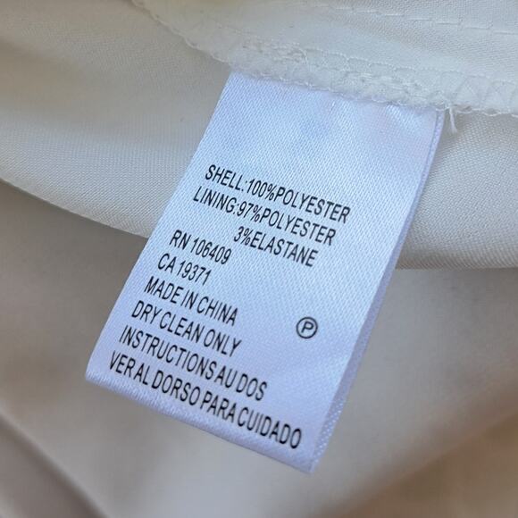 Tahari Floral Print Chunky Lace Sleeveless Dress 6 Petite Pink White Purple Blue - Picture 8 of 8